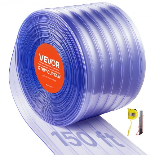 PVC juostinė užuolaida VEVOR MS-0010, 45,7 m ilgis