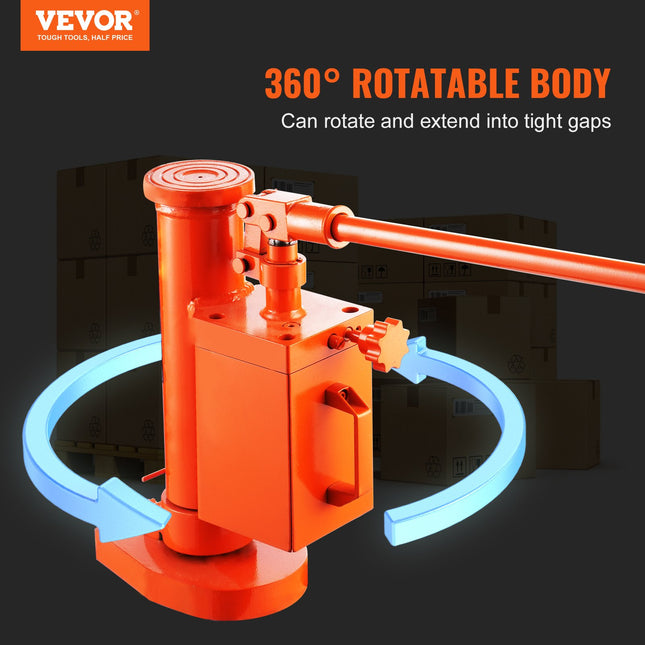 Hidraulinis kėliklis su pėda VEVOR 108A-0050-00-00, 10 t