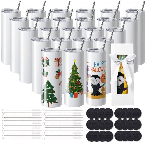 Sublimaciniai puodeliai VEVOR HH-20OZ24, 24 vnt. rinkinys