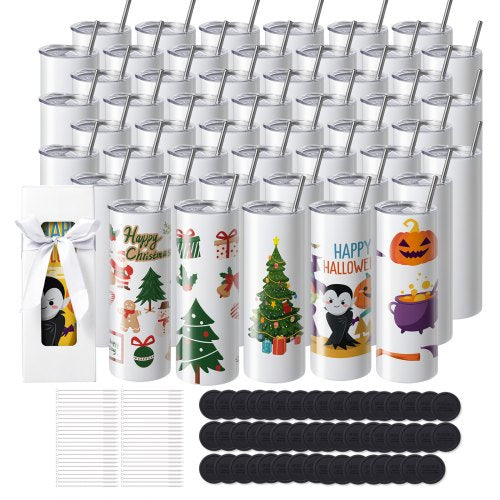 Sublimaciniai puodeliai VEVOR HH-20OZ50, 50 vnt. rinkinys