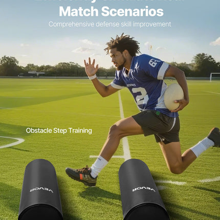 Futbolo treniruočių manekenai VEVOR NTRLZQ-001, 108 cm, 2 vnt.