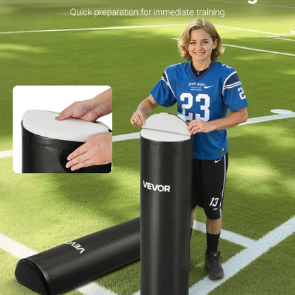 Futbolo treniruočių manekenai VEVOR NTRLZQ-001, 108 cm, 2 vnt.