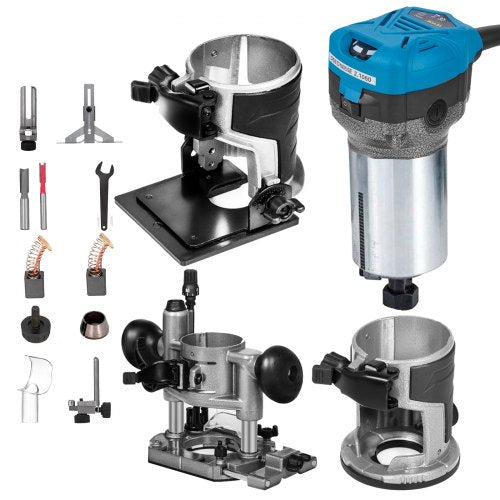 Rankinis frezeris VEVOR 800W, 30 000 sūk./min.