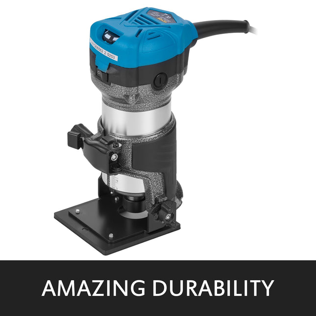 Elektrinis rankinis frezeris VEVOR Compact Router Kit, 800W