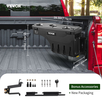 Pikapo kėbulo daiktadėžė VEVOR Chevrolet Silverado / GMC Sierra 1500 (2019-2020), 25 l