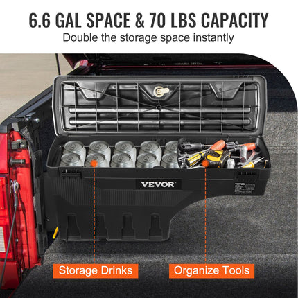 Pikapo kėbulo daiktadėžė VEVOR Chevrolet Silverado 1500 / GMC Sierra 1500 (2019-2020), 25 l