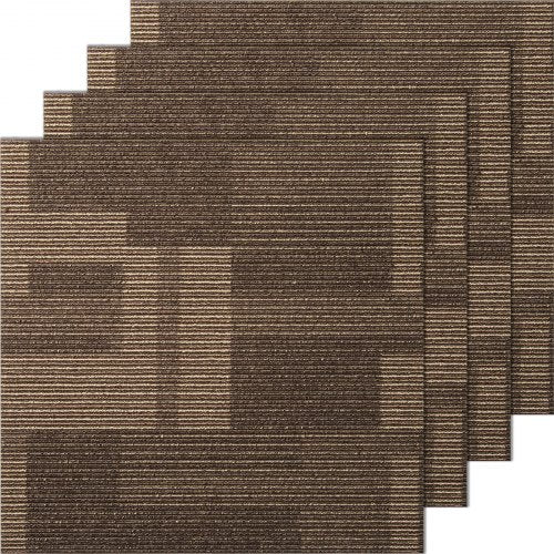 Kiliminės plytelės VEVOR DC126-02, 24 vnt. (9 m²)