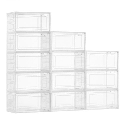 Batų dėžės VEVOR 3L-912-12E, 12 vnt. rinkinys