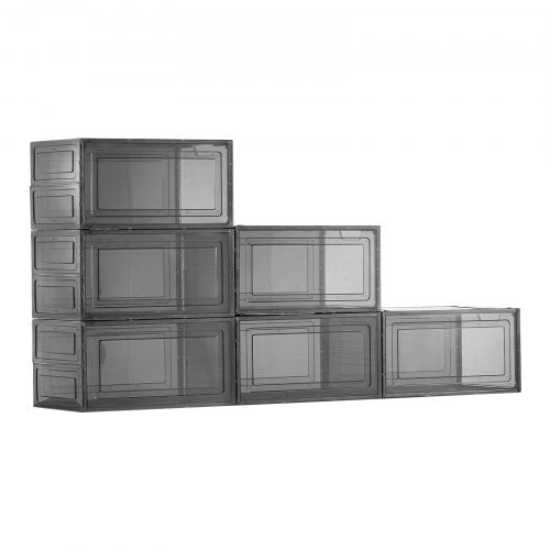 Batų laikymo dėžės VEVOR 3L-912-6E, 6 vnt. rinkinys