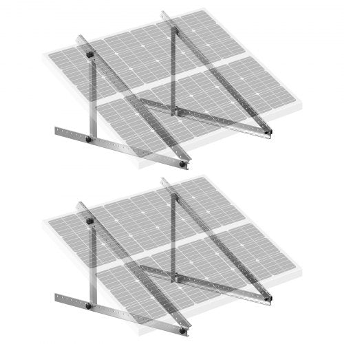 Saulės kolektorių laikikliai VEVOR SF-SS-SKU2, 114 cm, 2 vnt. komplektas