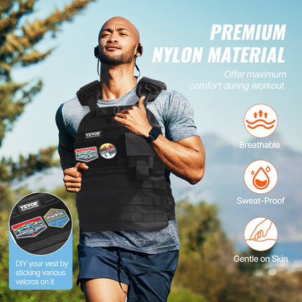 Svorio liemenė VEVOR JS-VEST010, iki 18 kg (40 lb)