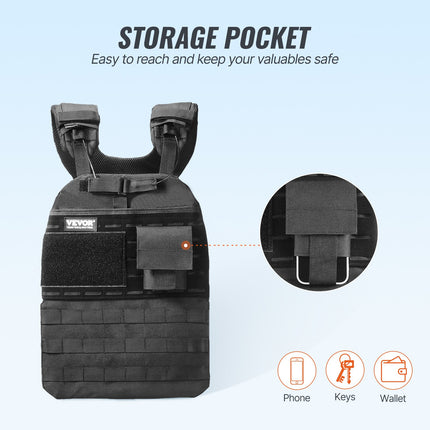 Svorio liemenė VEVOR JS-VEST010, iki 18 kg (40 lb)