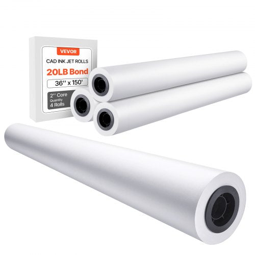Plačiaformatis braižytuvo popierius VEVOR JSFL21080024P915, 914 mm x 45,7 m