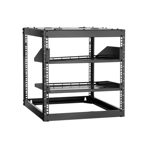 Atviro rėmo tinklo spinta VEVOR SPT-504-10A, 10U