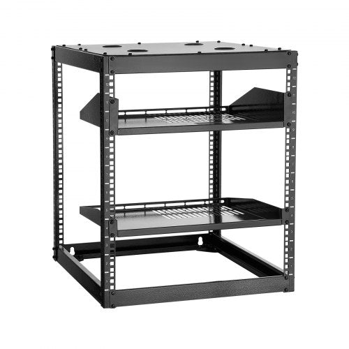 Atviro rėmo tinklo spinta VEVOR SPT-504-12A, 12U