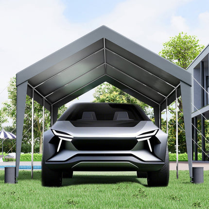 Automobilio stoginė-palapinė VEVOR 3 x 6 m, 8 atraminiai stulpai