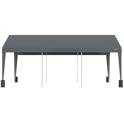 Automobilio stoginė-palapinė VEVOR 3 x 6 m, 8 atraminiai stulpai