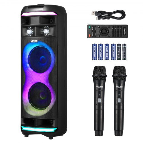 Karaoke sistema VEVOR AP-552, 80W