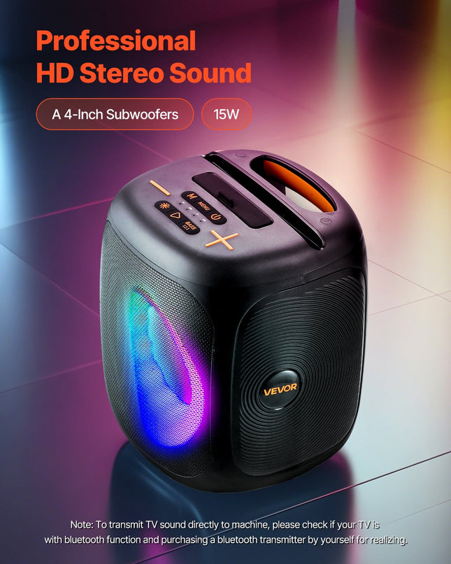 Karaoke sistema VEVOR AP-2401, 15W
