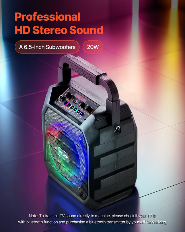 Karaoke aparatas VEVOR Q61, 20W