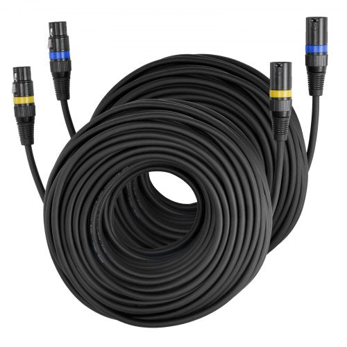 XLR kabelių rinkinys VEVOR XY-XLR-100FT-2PK, 30,48 m