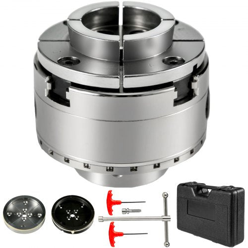 Medžio tekinimo griebtuvas VEVOR 4 colių, 1" x 8TPI sriegis