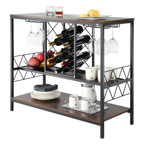 Industrinio stiliaus baro spintelė VEVOR 07920001005010101, 100 cm pločio.
