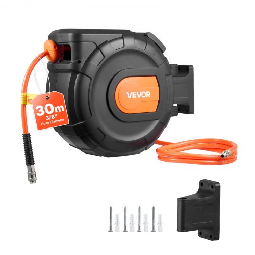 Automatinė oro žarnos ritė VEVOR NWA-L30, 30 m