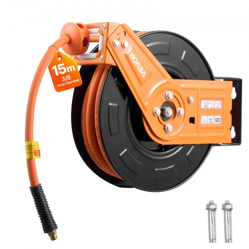 Automatinė oro žarnos ritė VEVOR NT-A15B, 15 m