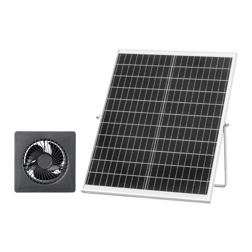 Saulės energija varomas ventiliatorius VEVOR JRD-03, 25 W