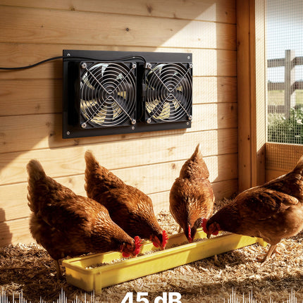 Saulės energija varomas ventiliatorius VEVOR 15W-XC12025X12Z, 15W
