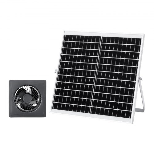Saulės energija varomas ventiliatorius VEVOR JRD-05, 20W
