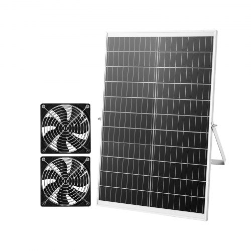Saulės energija varomas ventiliatorius VEVOR 30W-XC12025X12Z, 30 W
