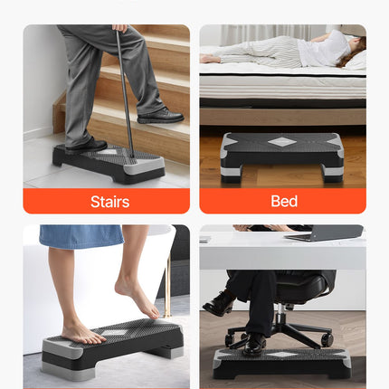 Aerobikos step platforma VEVOR CD-T012, 3 reguliuojami aukščiai