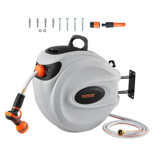 Automatinė sodo žarnos ritė VEVOR XW40-1/2, 40 m