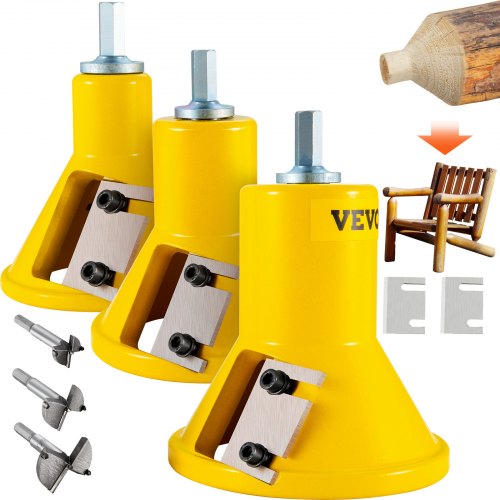Kaiščių pjovimo galvučių rinkinys VEVOR Home Master Kit, 25,4–50,8 mm