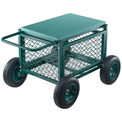 Sodo vežimėlis-kėdutė VEVOR TC4502, iki 181 kg apkrova