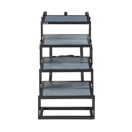 Šunų laiptai automobiliui VEVOR 40x33.2-5, 4 pakopų, iki 181 kg