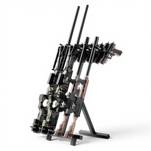 Ginklų stovas VEVOR RF-SN-021, 4 šautuvams ir 7 pistoletams
