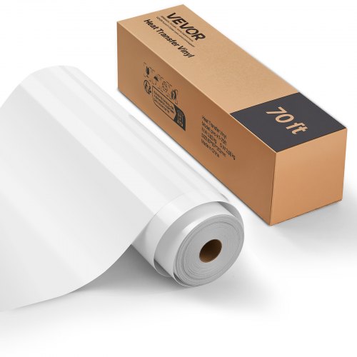 Termopernešimo plėvelė VEVOR pvc-k1-70ft, 30,5 cm x 21,3 m