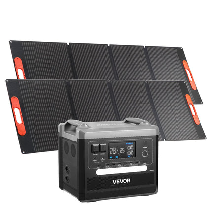 Nešiojama įkrovimo stotelė VEVOR 2400W, 2160Wh