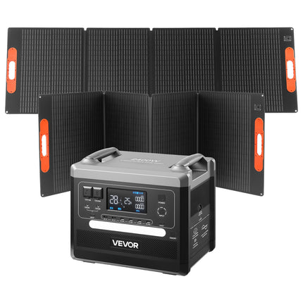 Nešiojama įkrovimo stotelė VEVOR 2400W, 2160Wh