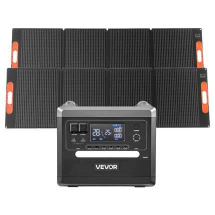 Nešiojama įkrovimo stotelė VEVOR 2400W, 2160Wh