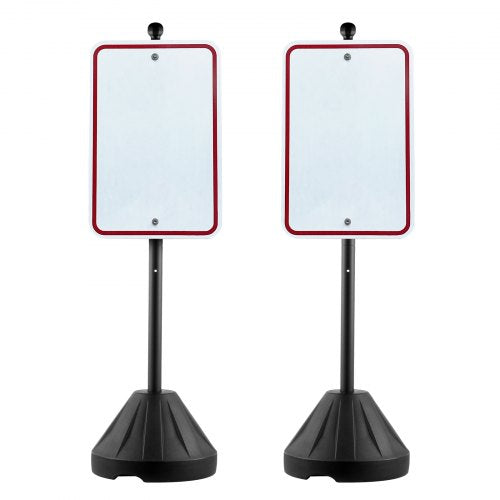 Kilnojamas kelio ženklų stovas VEVOR DM-PK-W, 152 cm