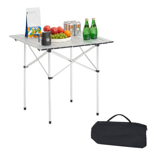 Sulankstomas kempingo stalas VEVOR GV-Z70, 70x70 cm