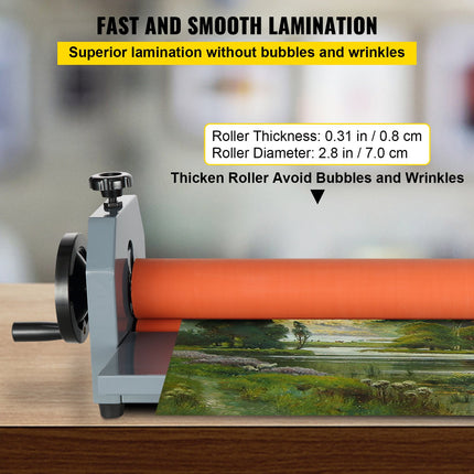 Rankinis šalto laminavimo aparatas VEVOR LBS1000, 1000 mm