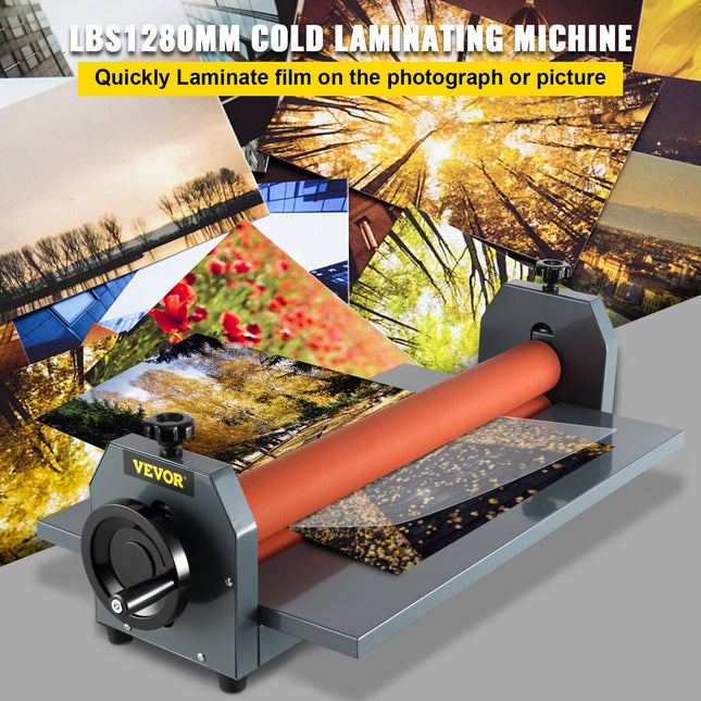 Rankinis šalto laminavimo aparatas VEVOR LBS1300, 1300 mm