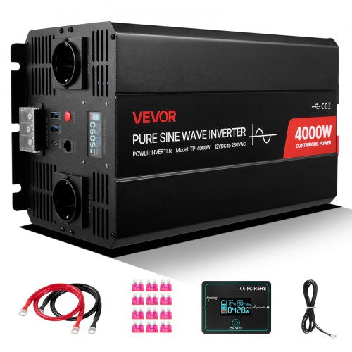Įtampos keitiklis VEVOR TP-4000W, 4000W