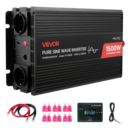 Įtampos keitiklis VEVOR TP-1500W, 1500W
