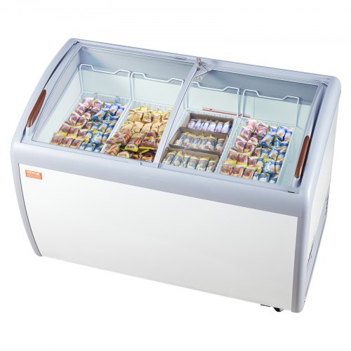 Pramoninė ledų vitrina VEVOR RI-360A, 362 l